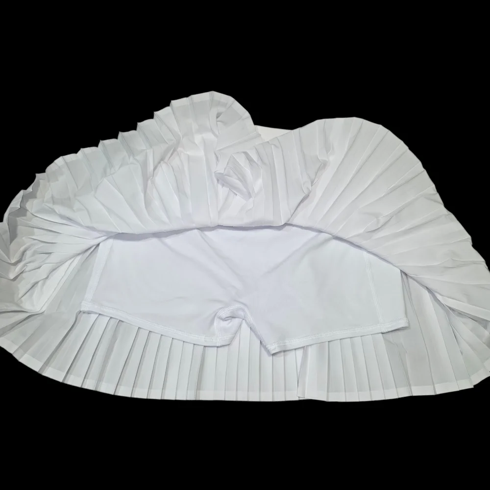 ALO Yoga Grand Slam Tennis Skirt White Size M